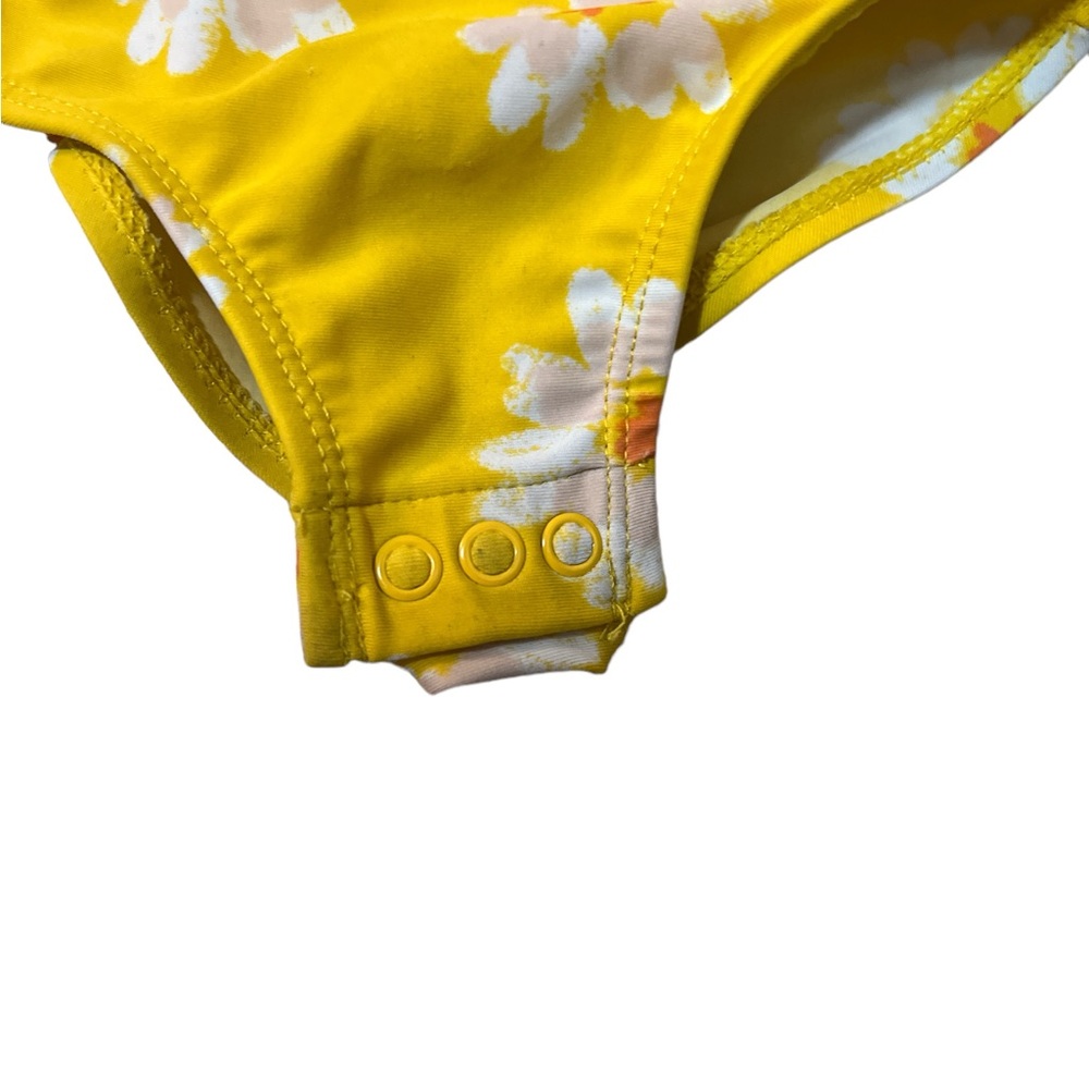 CARTERS | FLORAL RUFFLE SWIMSUIT - Picture 2 of 4